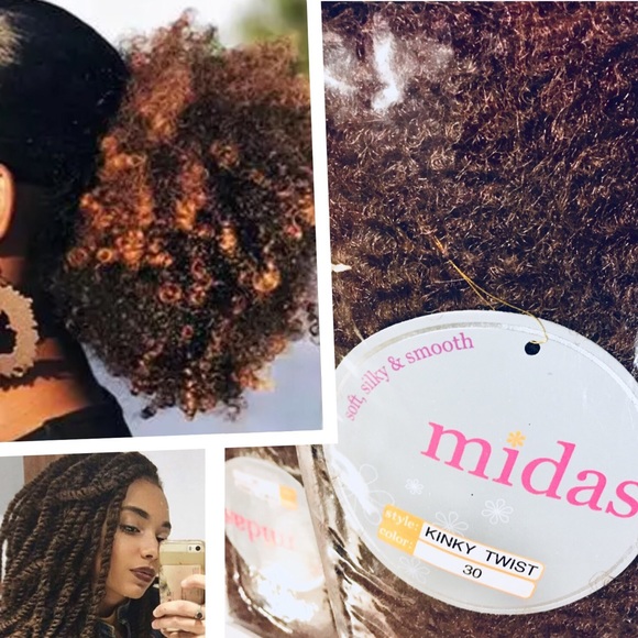 Midas Hair Extensions Braids Kinky Dreadlock LOTx3 - Picture 2 of 8